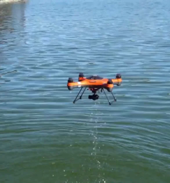 waterproof quadcopter with auto return gps