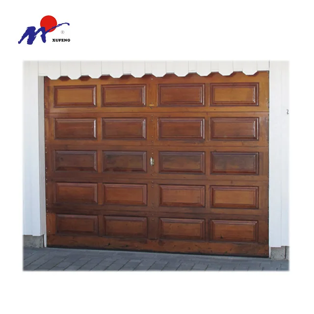 Automatic Steel Garage Door Panels with Modern Design Thermal Insulation Security Features for Villa Garage