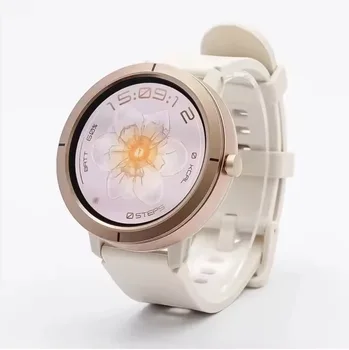 Gold Smart Watch Touch Screen 1.32inch AMOLED 466*466 High Resolution Breath Exercise GPS Sports Reloj Smartwatch for Men Women