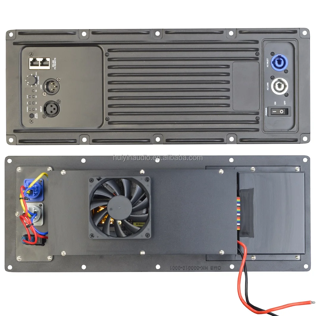 1800W RMS 8Ohm Audio System Modules PH1800-1 Class D DSP Amplifier Active Subwoofer Speaker Amplifier with 4ohm Impedance