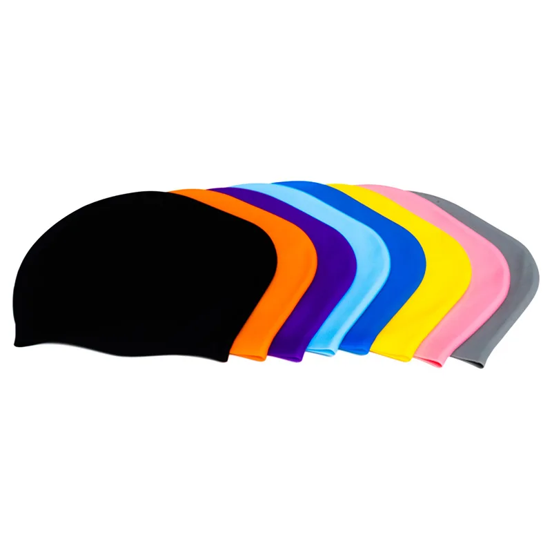 Women Waterproof Printable Silicone Swimming Caps For Long Hair Buy