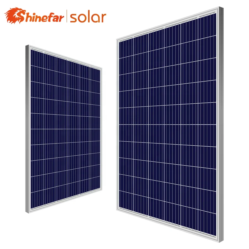 new solar panel 24v industrial poly module 275w