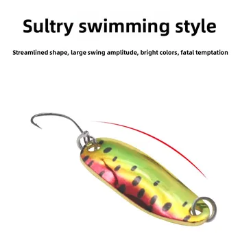 25g Pure Copper Spoon Type Bass Horse Mouth Sequins 35g Micro-bait 5g Luya Single Hook Stream Bait – Metal Jig – view 5