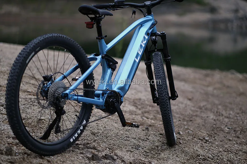 29" Emtb Full Suspension Electric Bicycle Race Ebike Mid Motor Drive