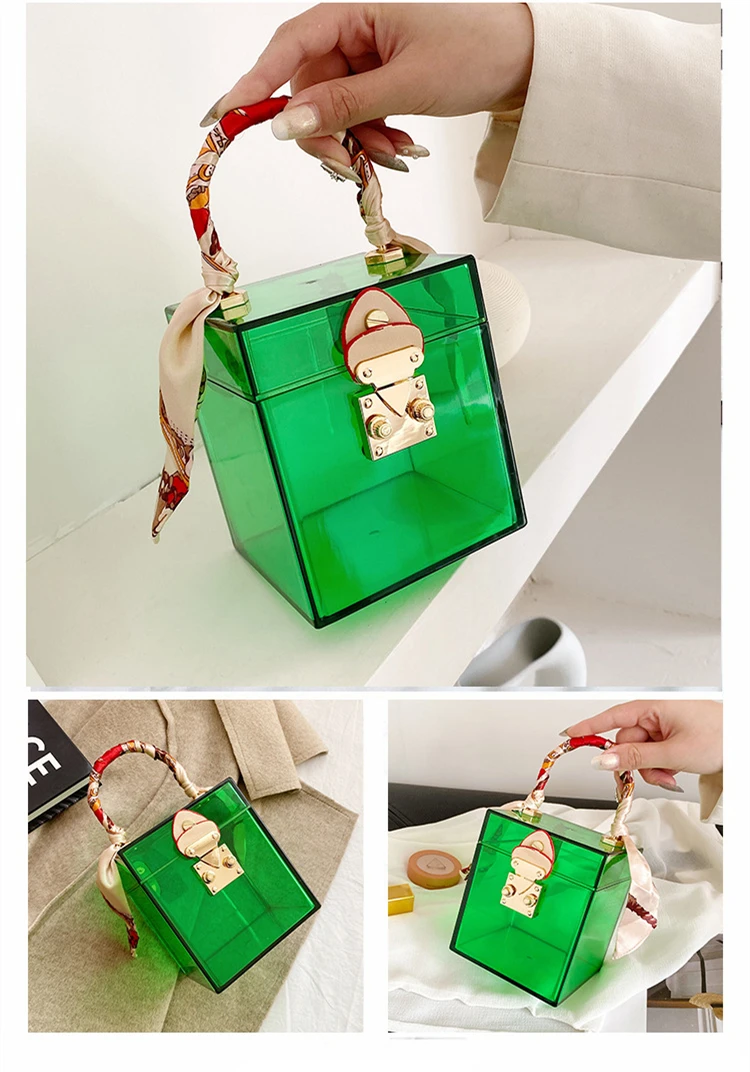 Transparent buy Clear Acrylic Plastic Clutch