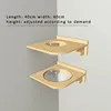 Plateforme de saut d'angle à double niveau