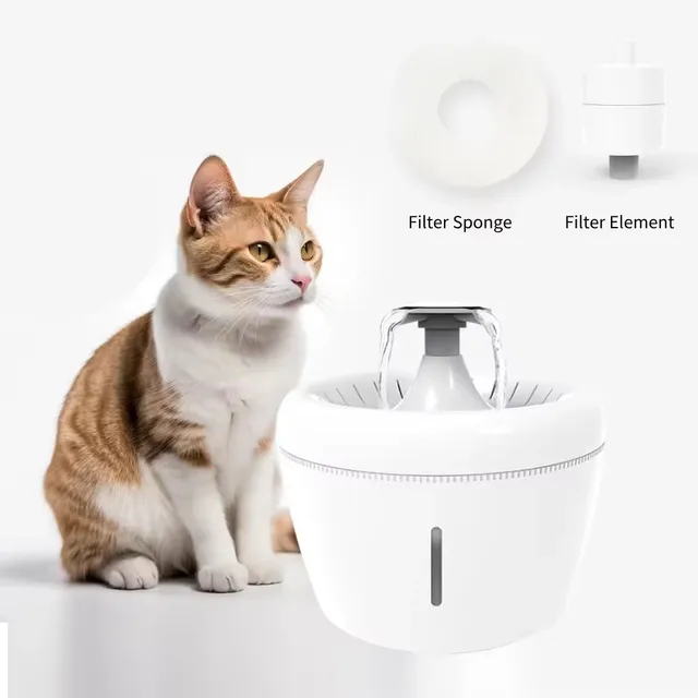 Uniperor Pet Water Dispenser Electric Circulating Water Pet Water Dispenser cat drink fountain with LED Light