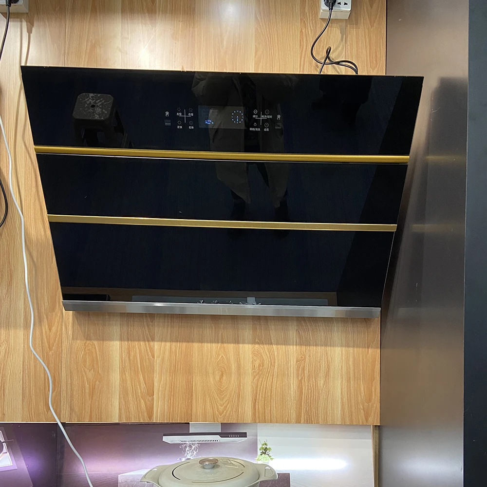 Slim Type Kitchen Cooker Use Range Hood Kitchen Cooker Hood Exhaust Chimney