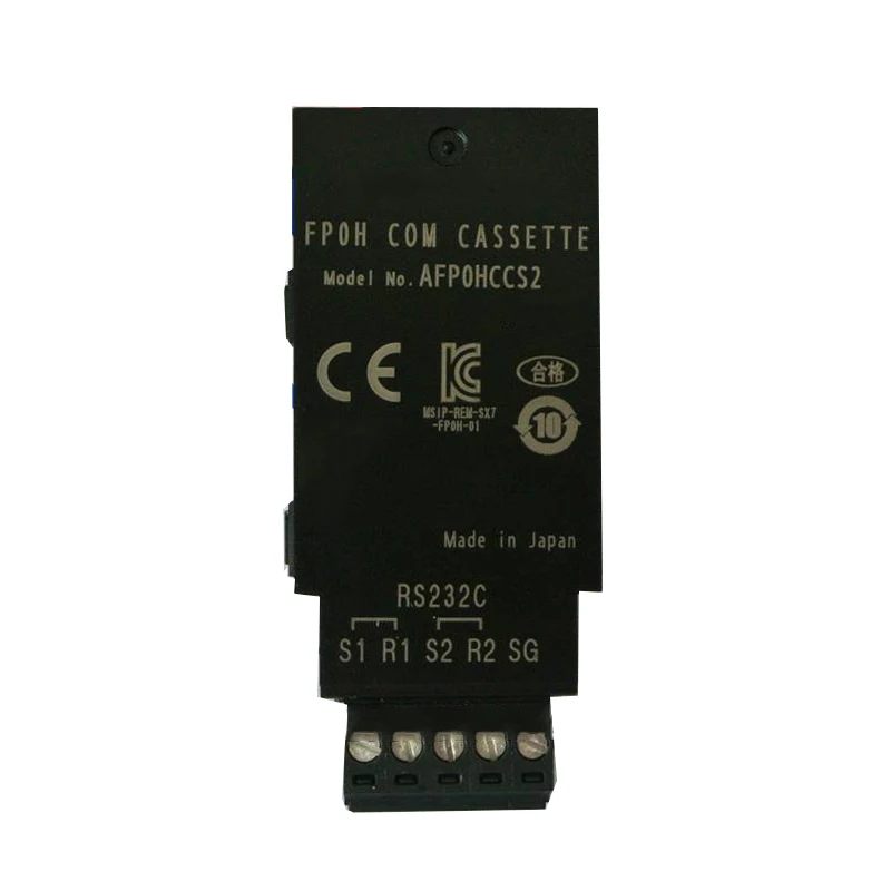 New Original AFP0HCCS2 Panasonic FP0 series communication cassette, used for communication expansion and data networking connection in FP0 PLC automation control system.