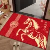 Golden Horse Leaps Over the Gate