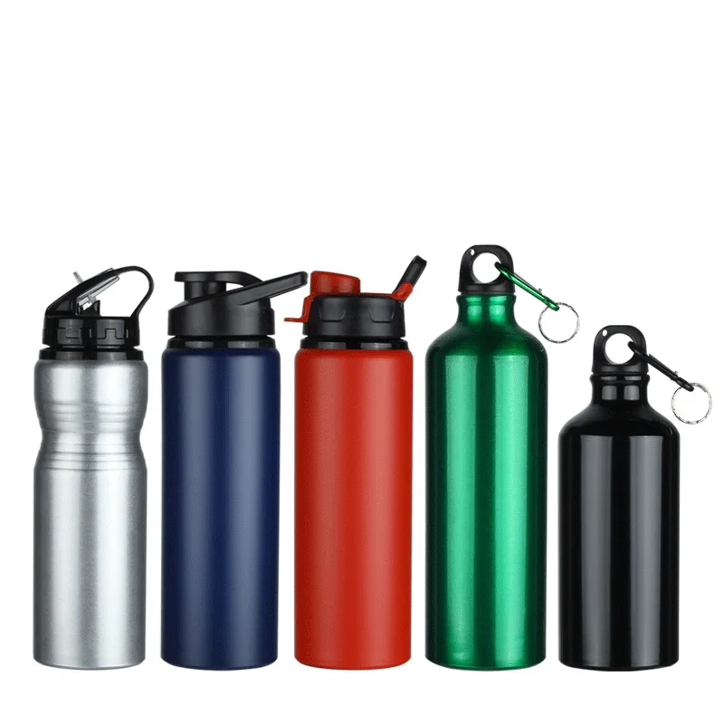 750 mL Aluminum Water Bottle with Carabiner