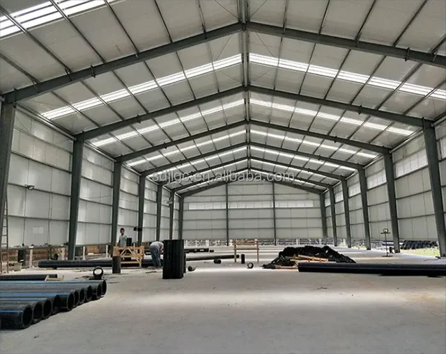 Easy Construction Customized of Exhibition Hall Steel Structure commercial buildings with steel structure custom steel structure