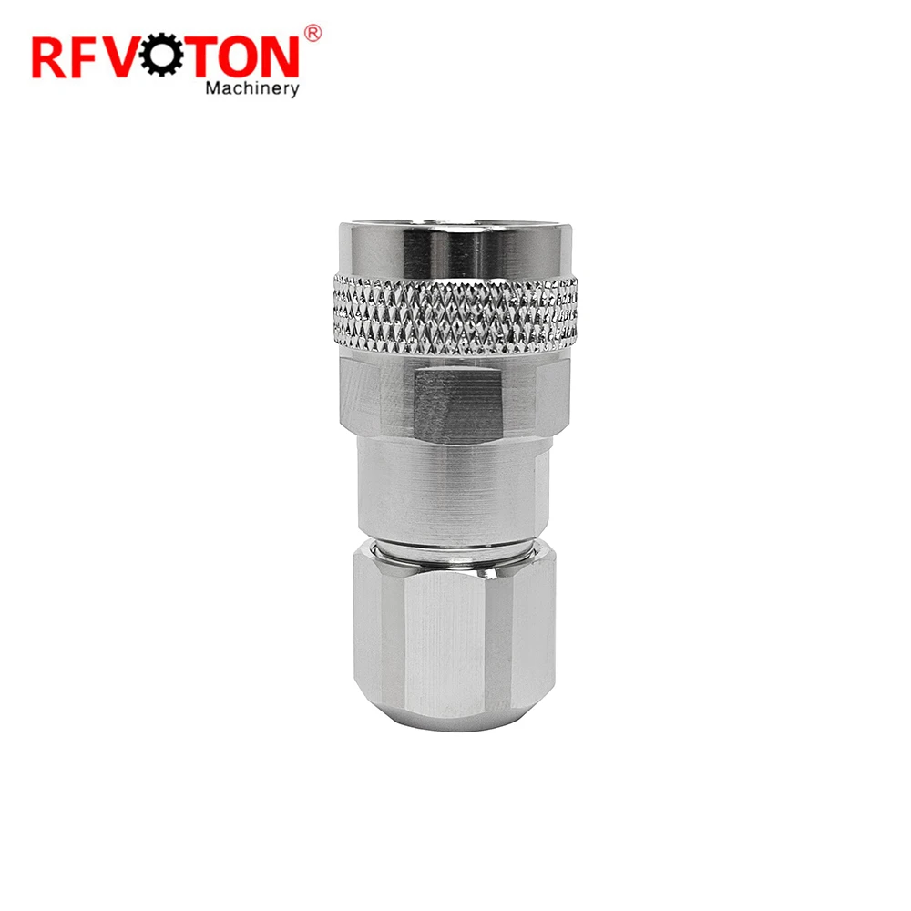 عرضه کارخانه پیچ نگهدارنده فیش مرد N برای کابل RG8 اتصال‌دهنده‌های هم‌محور RF Connecteur Rohs موجود در انبار