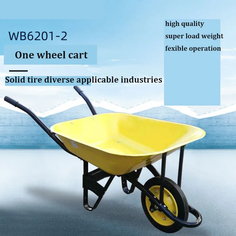 Gasoline Engine/electric Heavy Duty Wheel Barrow Motorized Power