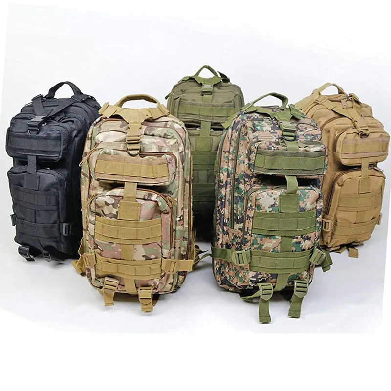 Wholesale Outdoor Camouflage Backpack for Hunting Large Capacity Training Bag Rucksack Practical Tactical Daypack