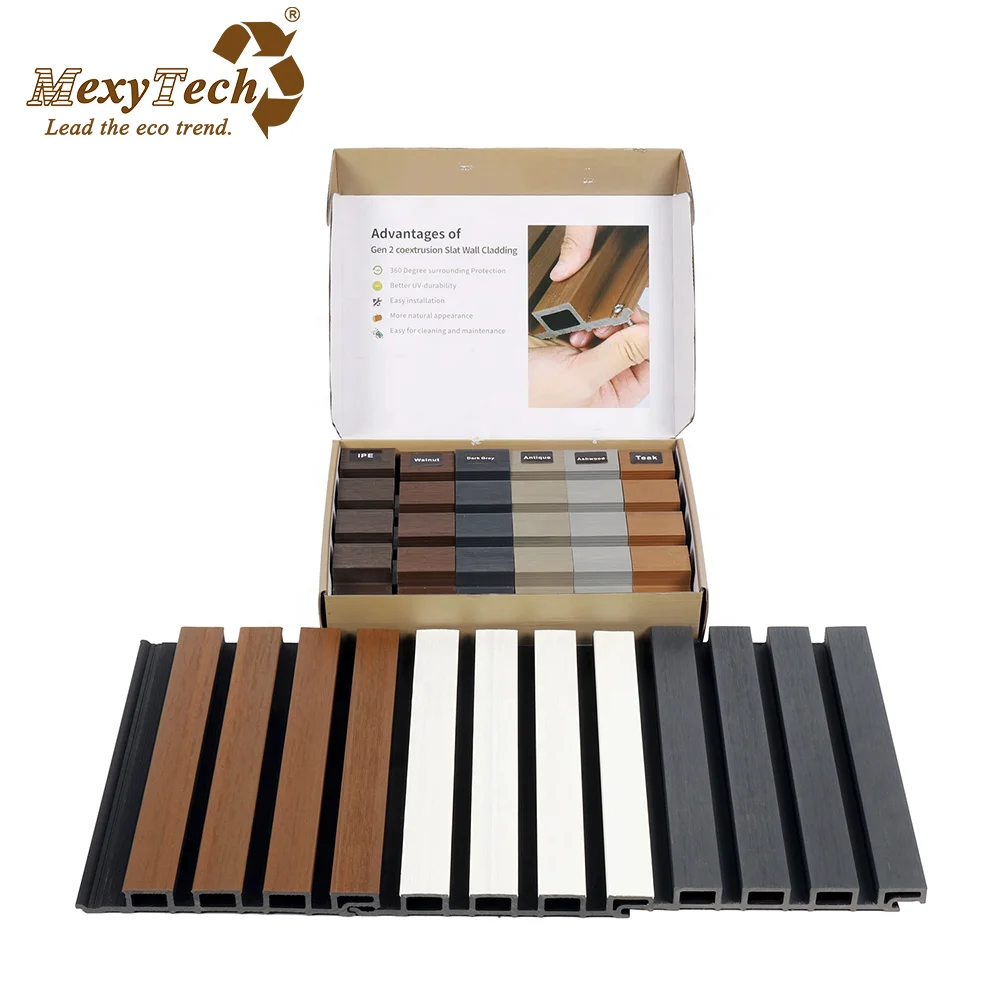 Waterproof Wall Cladding Board Fireproof WPC Wall Panel