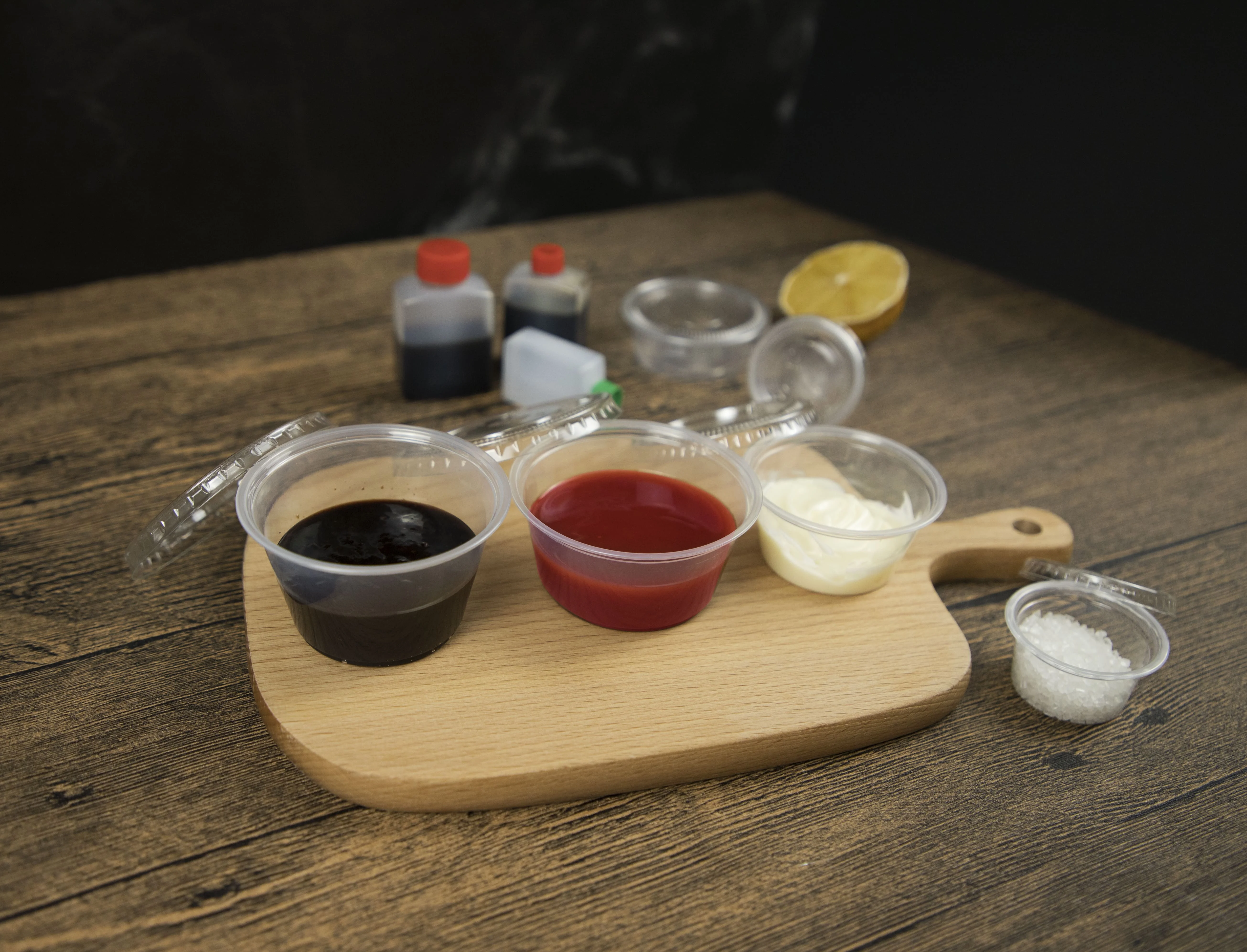 disposable seaable small soy sauce or
