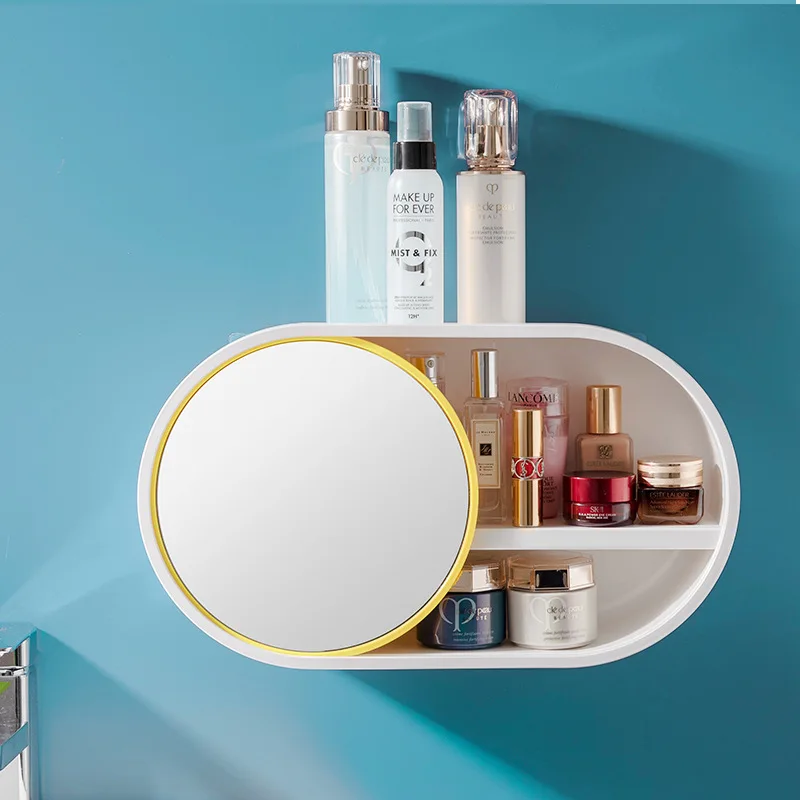 Wall-mounted Cosmetic Storage Box Waterproof Versatile