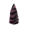 Pink and Black Two-Tone Makeup Sponge (Cone-Shaped