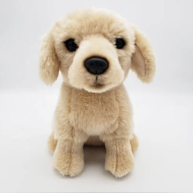 Factory plush maker Soft Labrador Plush Toy Custom Animal Heatable Plush Toy