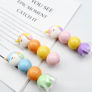 China Supplies 3 Rainbow Candy Colors Set Packaging  Marker Mini Highlighter Pen