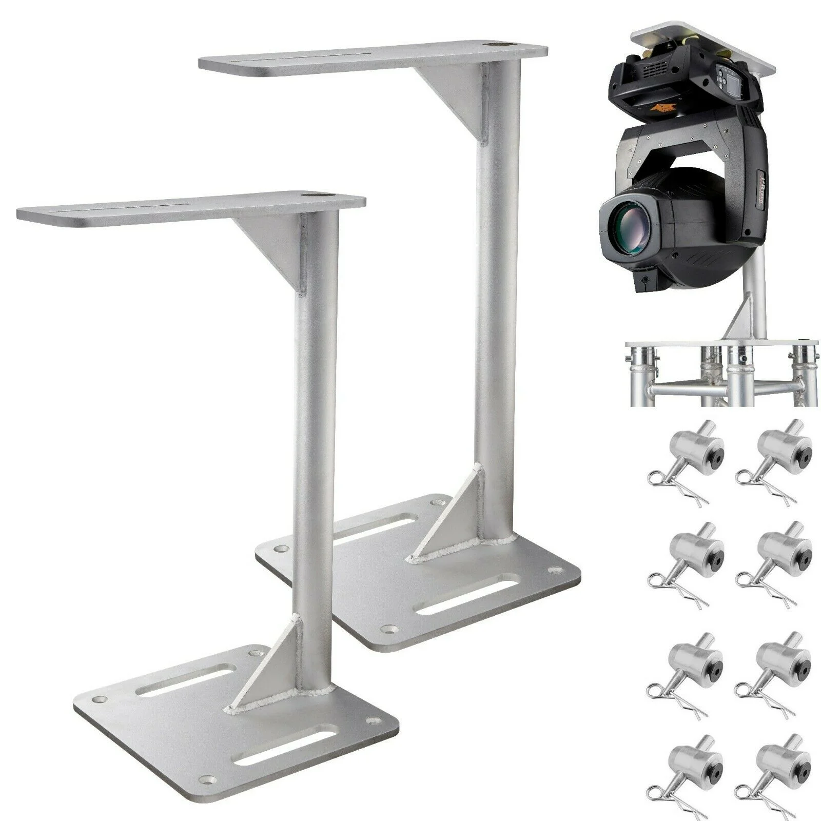 KKMARK Wide Rotating Angle Fire Desig Invertinng Bracket DJ Lighting Aluminum Truss for Moving Headase