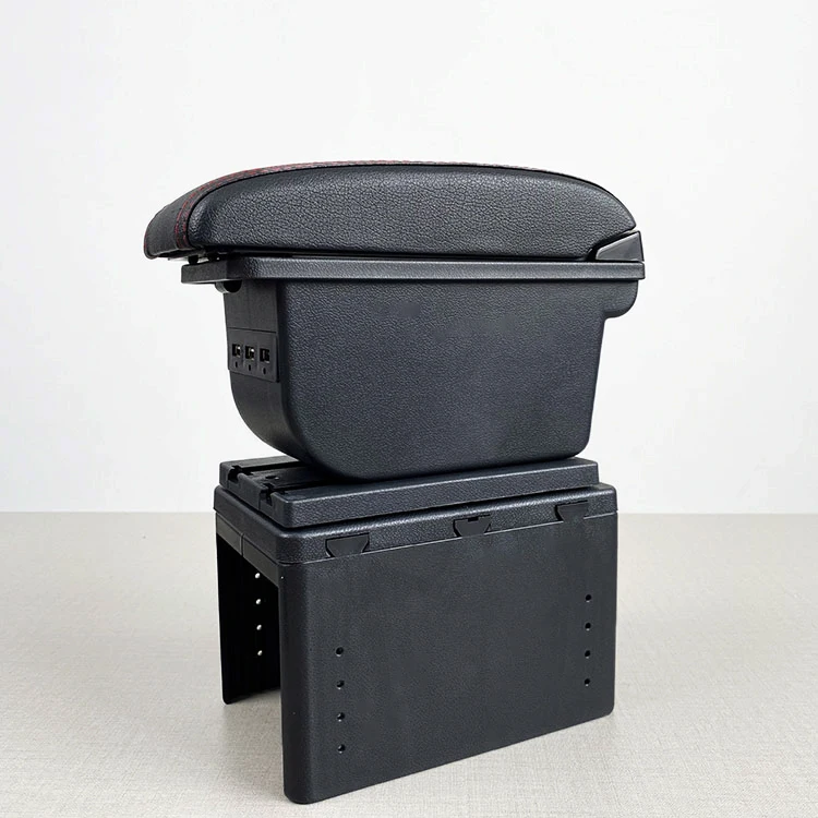 Universal  Armrest Box Central Car Console Box With Cup Holder and USB Armrest Box