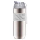 Portable stainless steel manual french press coffee maker tumbler