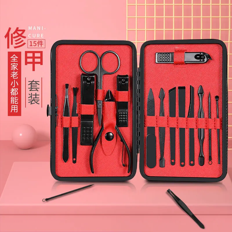Amazon Hot Selling Professional Grooming Gift Kit Premium Manicure Set Nail Clippers Buy Nail Clippers Professional Grooming Gift Kit Premium Manicure Set Product On Alibaba Com