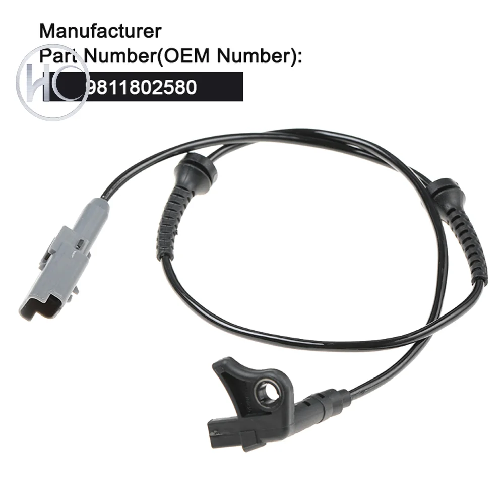 9811802580 00004545C1 Back Wheel Front Rear ABS Speed Sensor for Peugeot 307 308 408 Citroen C4L 6 Hbdc15cf1e74d46a29986708c6b805b75r