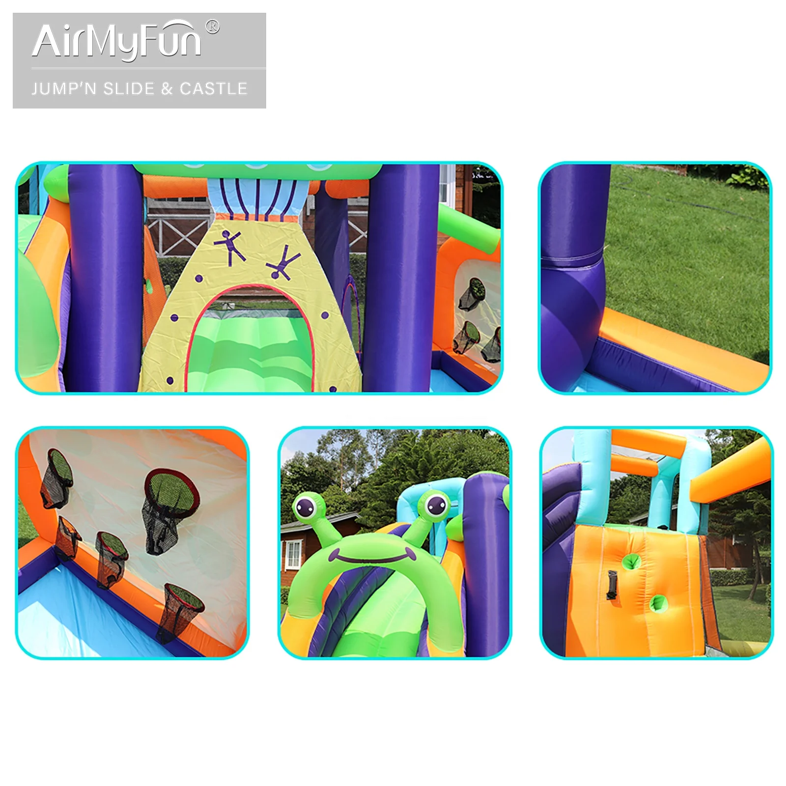 Airmyfun Inflatable Bouncer Slide - Fun for Kids!