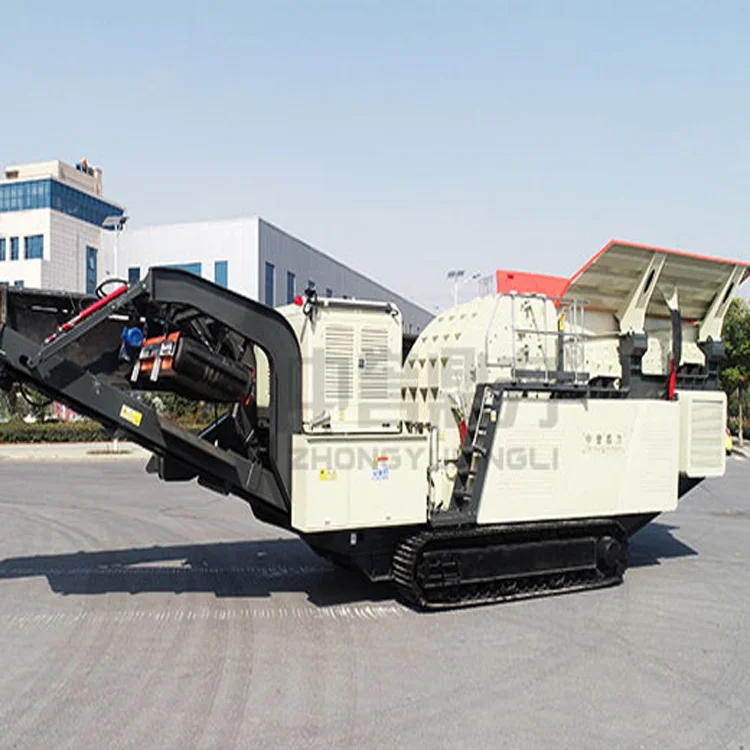 Mobile Stone Crusher for Limestone & Construction Waste (180-850t/h)