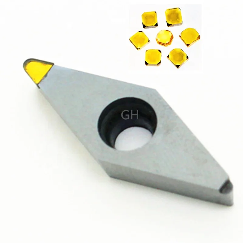 High Gloss Monocrystalline Diamond Turning Tools Single Crystal Diamond