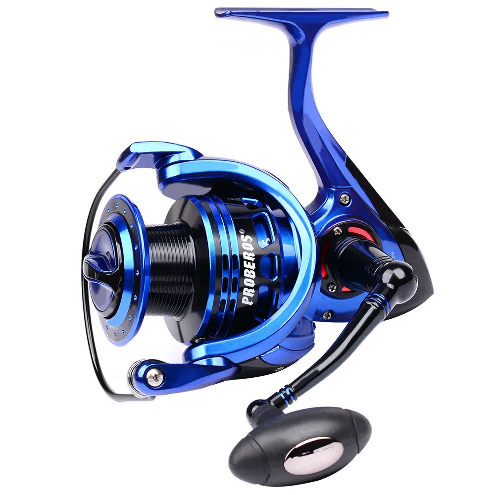 Sougayilang Spinning Reels Light Weight Ultra Smooth Powerful Fishing  Reels-Red-2000