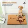 Cartoon Imitation Coconut Fiber Floor Mat - 10