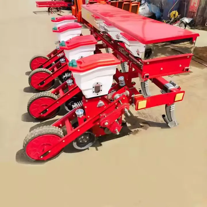 Commercial 6 Row Corn Planter with Seed Flow Monitor Large Field Coverage Design for Seeders & Transplanters