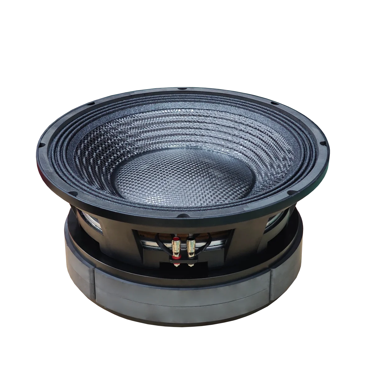 4000W 15 Inch  97dB Heavy Duty Woofer Ferrite 6 Inch VC Carbon Fiber Cone Speaker for Touring Stage Concert PA Outdoor System