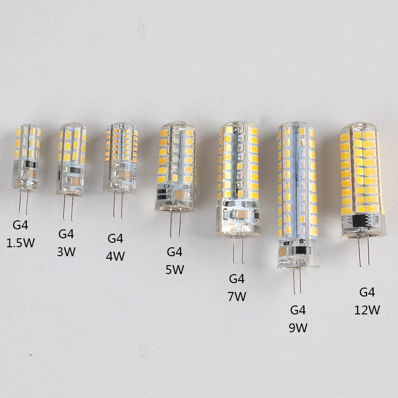 High-quality LED bulb 12V 220V multi-wattage energy-saving highlight G4 G9 pin LED small bulb