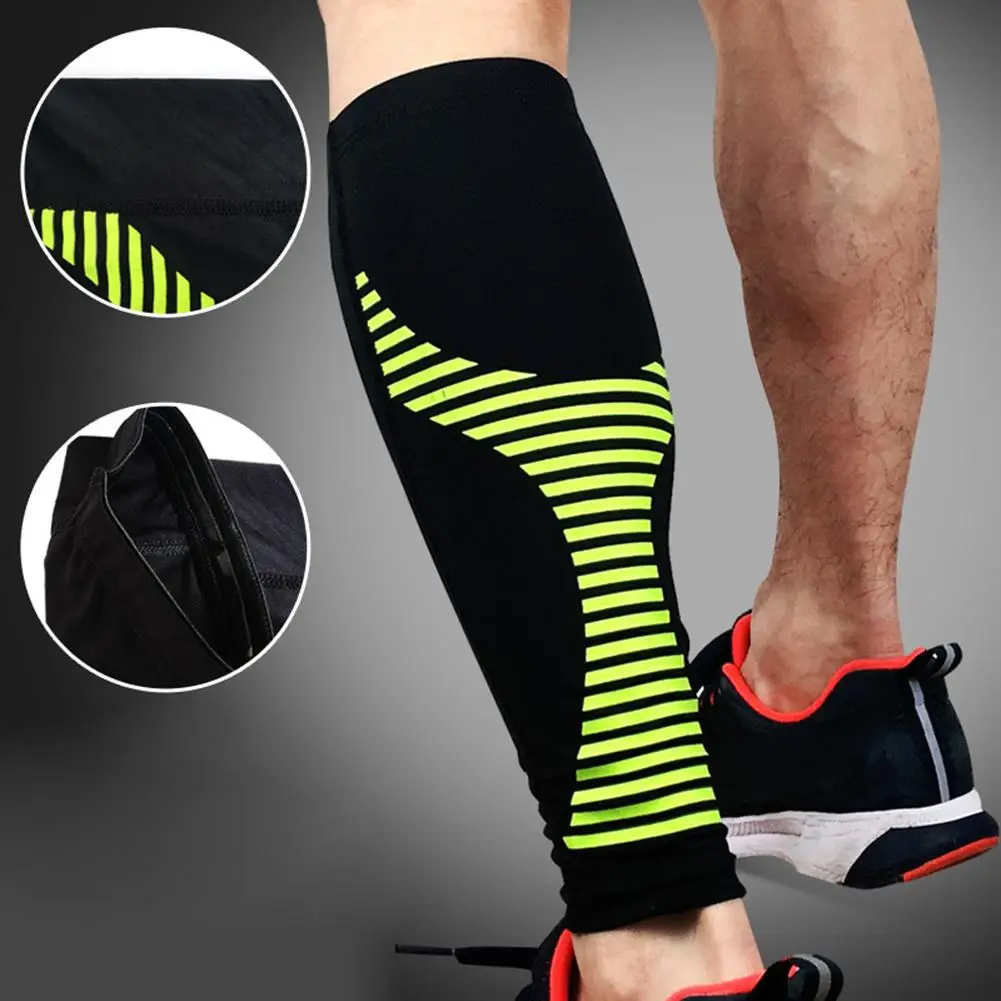 Unisex Calf Compression Sleeve Leg Performance Support Shin Splint & Calf Pain Relief Thigh for Bandages Hiking Leggings