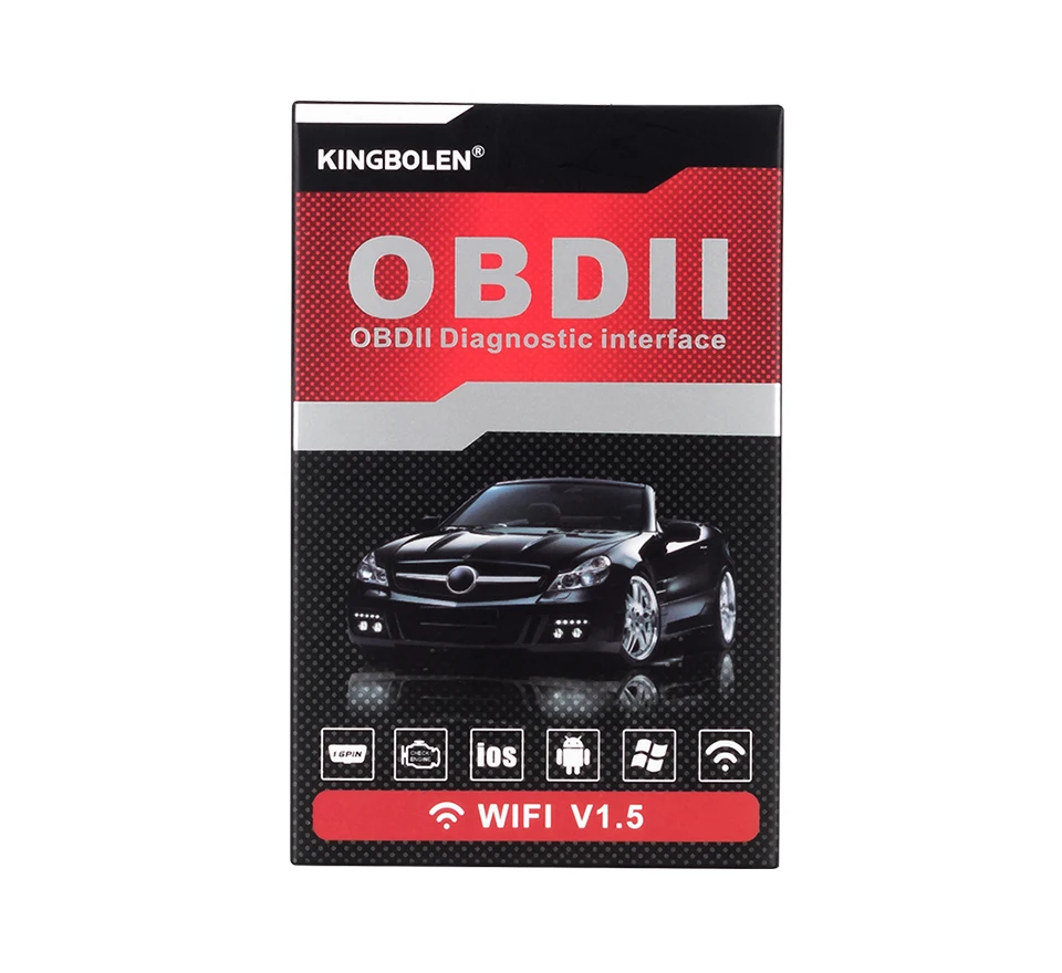 Kingbolen OBD Scan V1.5 Wifi OBD2 Scanner - Universal