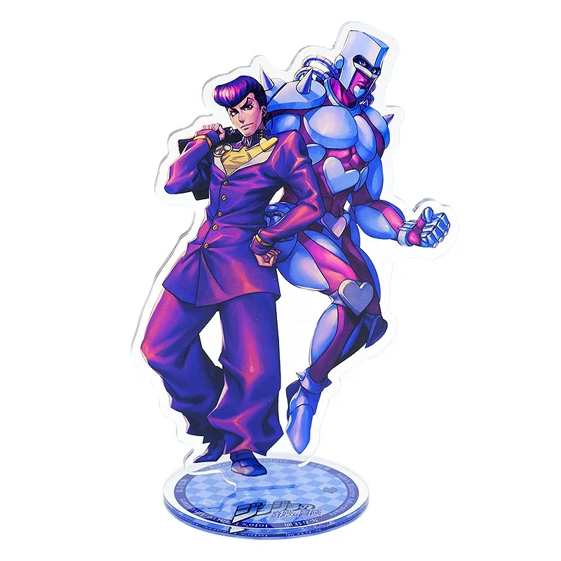 6 Designs 15cm Jojo's Bizarre Adventure Transparent Standee Holders