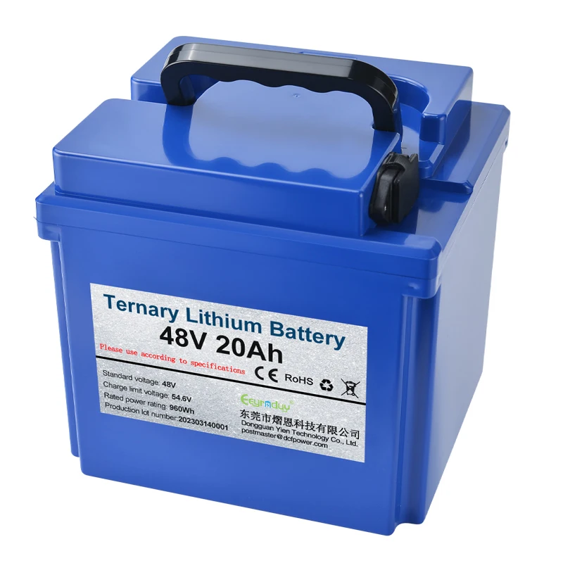 48V 1000w 1500w Cylindrical Lithium Ion Battery 12Ah 20Ah 22Ah 26Ah 29Ah  30Ah 35Ah for Electric Bicycle Scooter Ebike - Main Image