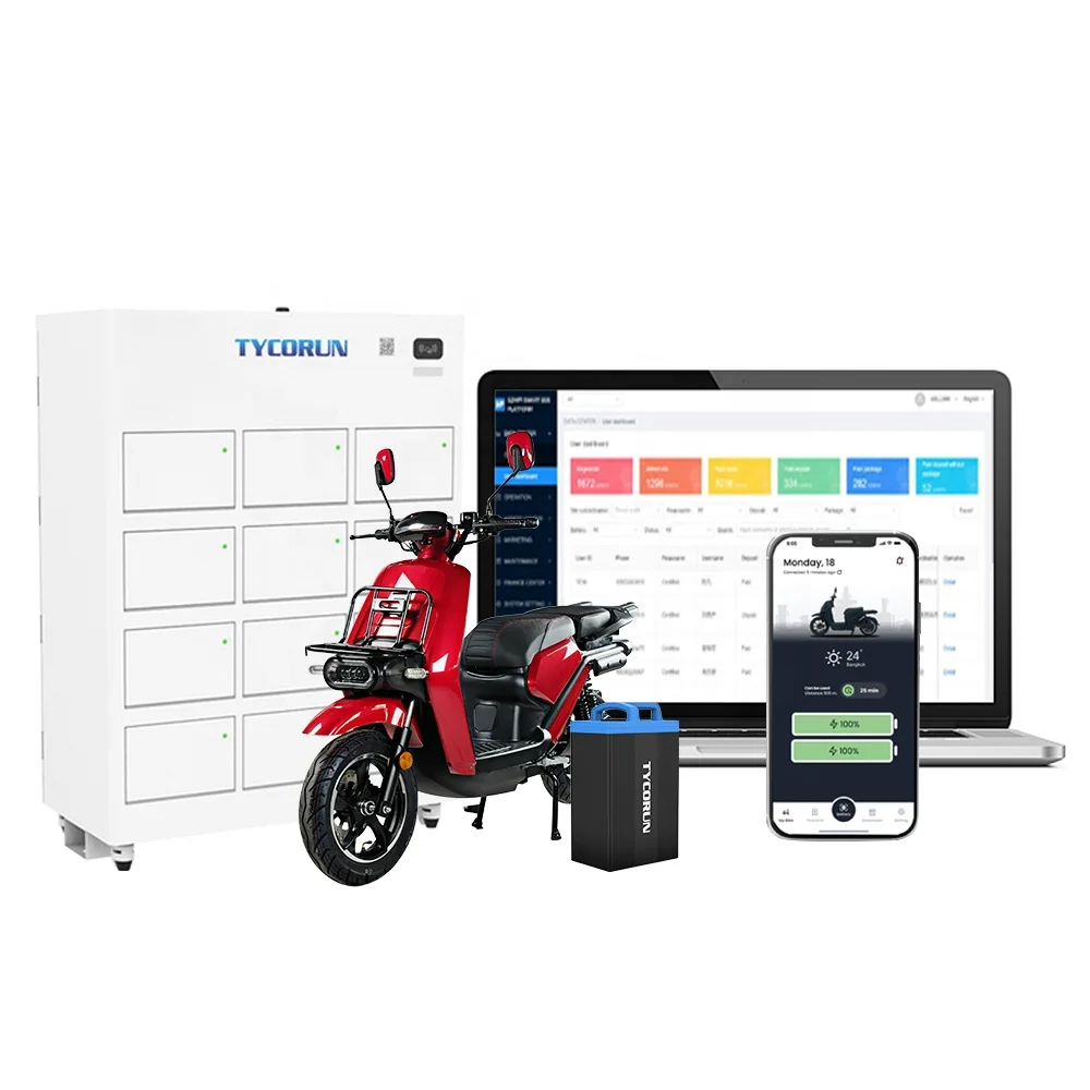 Tycorun Battery Swap Technology Platform Smart Charging Cabinet Centralized Monitor and Manage for Lithium Battery