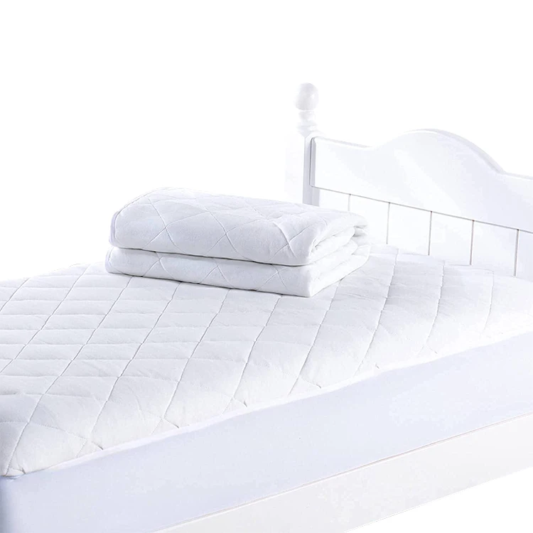Матрас Banmboo для кроватки, удобный дышащий супер мягкий водонепроницаемый махровый хлопок, машинная стирка
