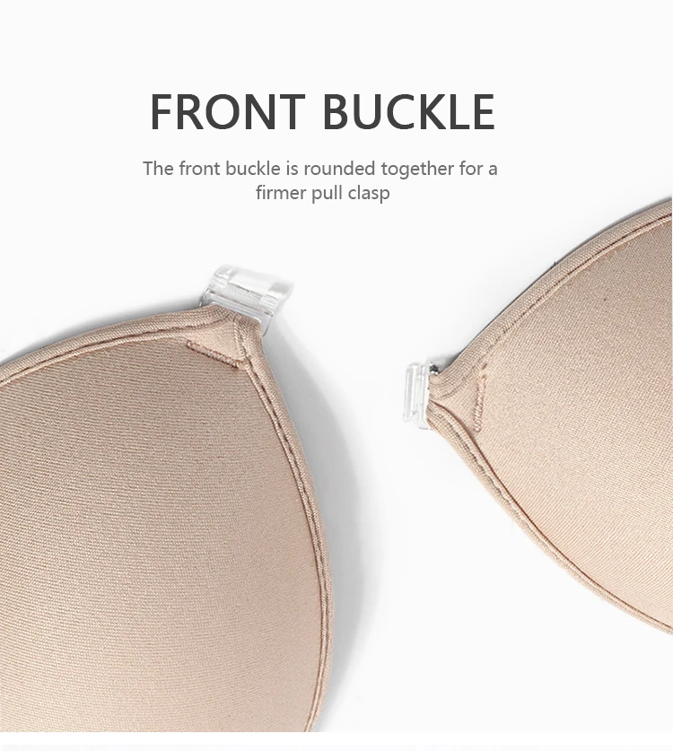 Adhesive Bra Reusable Strapless Self Silicone Pushup Invisible Sticky