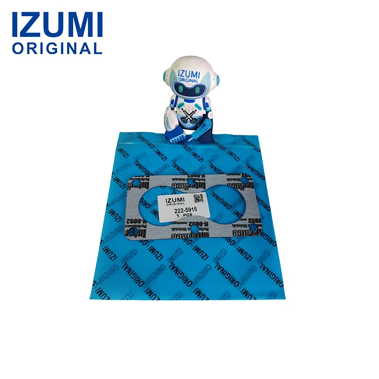 IZUMI ORIGINAL 222-5915 2225915 0.8mm Thick Water Lines Gasket for Caterpillar Construction Machinery Parts
