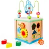 Boîte de puzzle à enfiler des perles