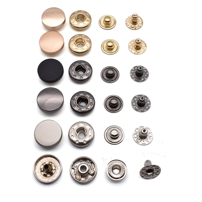 Wholesale Circle Hollow Metal Double-Sided Snap Button, Cashmere Coat,  Coat, Cotton Coat Ring Snap Button St0001 - China Ring Snap Button and  Bootstrap Button price