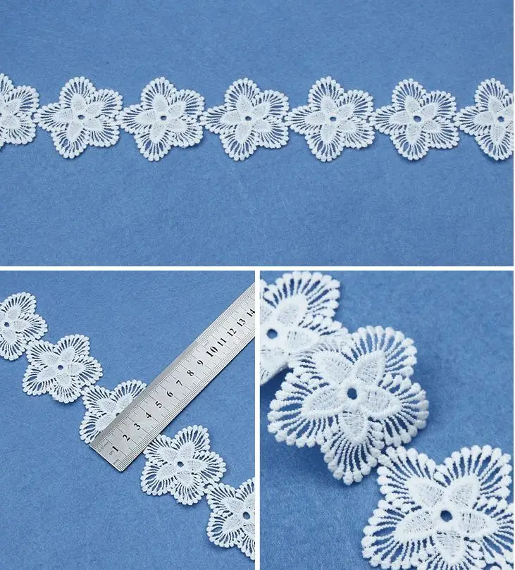 product-731-809 Manufacturer Wholesale Hot Sale Polyester Embroidery Trimming Lace