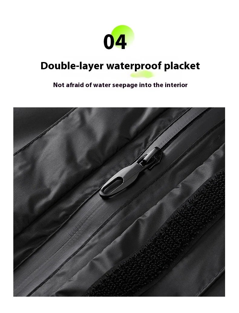 Men's Lightweight Reflective Raincoat Set Waterproof Windproof Portable for Motorcycle Golf Fishing Reusable Rainpants Included